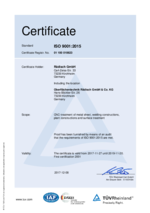 DIN ISO 9001 2015