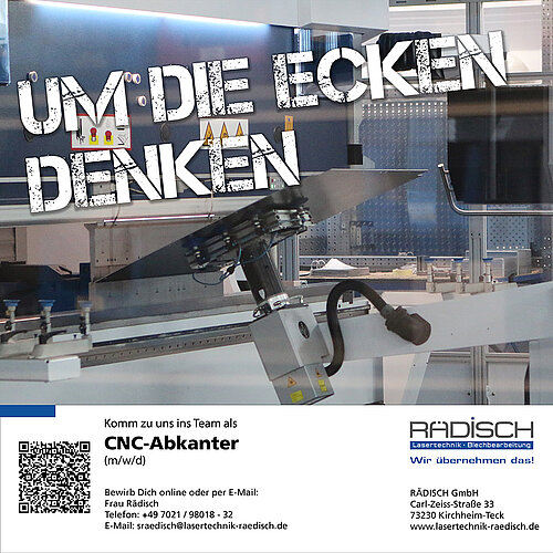 CNC-Abkanter gesucht
